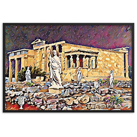 THREE CHARITIES V2 Superior Framed Poster-0