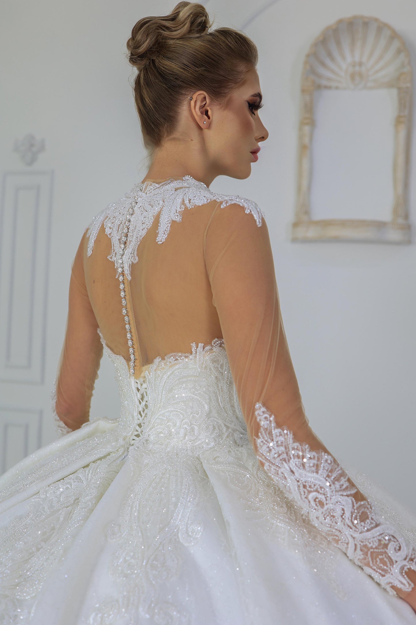 Oden ballgown wedding dress-5