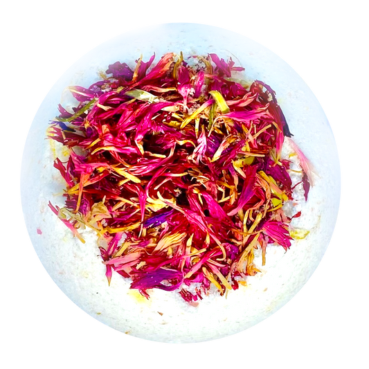 Therapeutic Bath Bomb - Ylang Ylang & Lemongrass Essential Oils-0