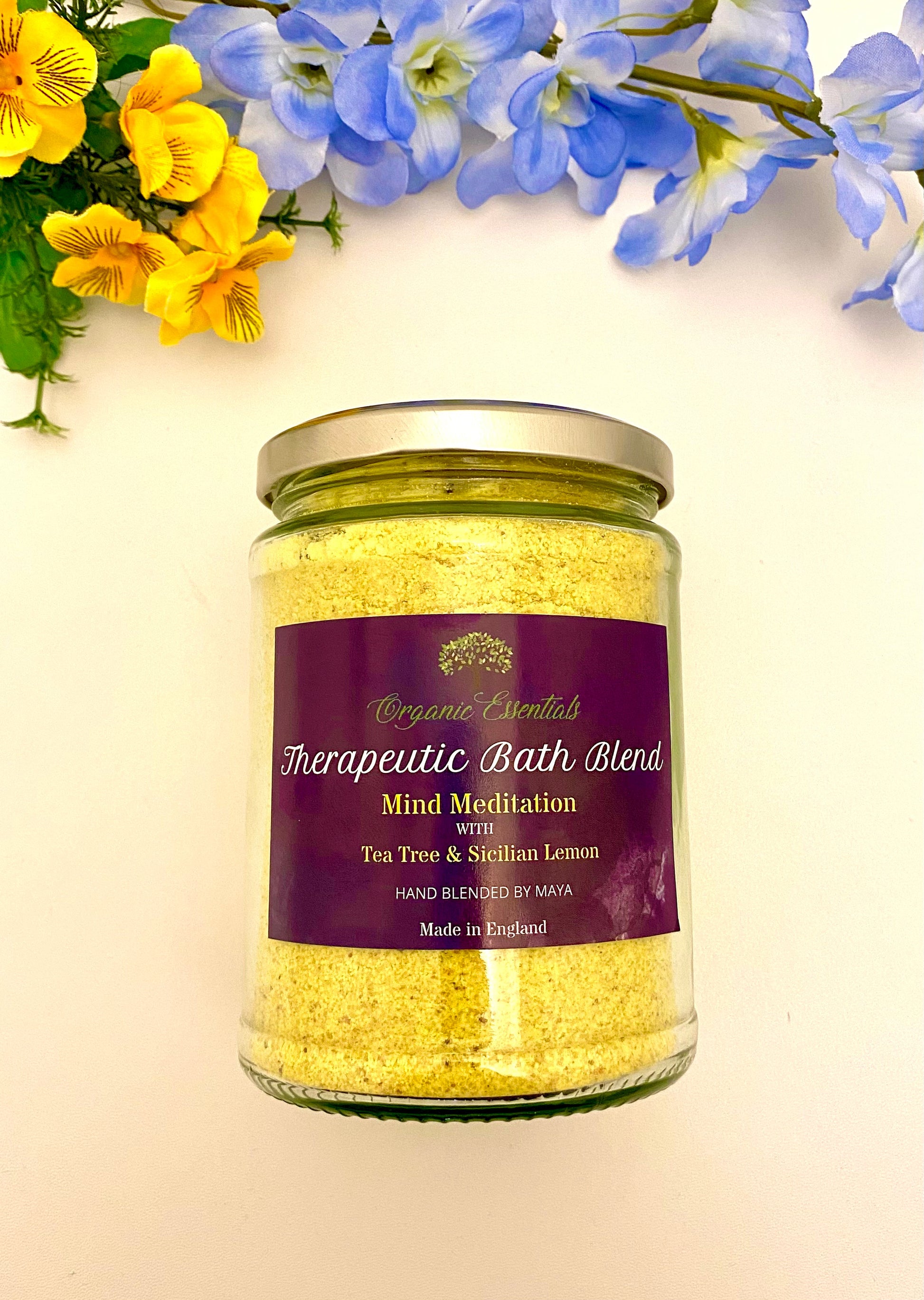Luxury Bath Blend with Tea Tree & Sicilian Lemon Essential Oils-0
