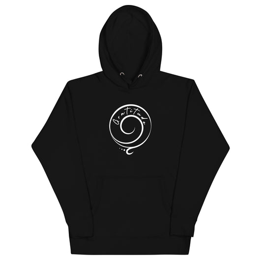 Unisex Hoodie Gratitude Spiral Symbol-0
