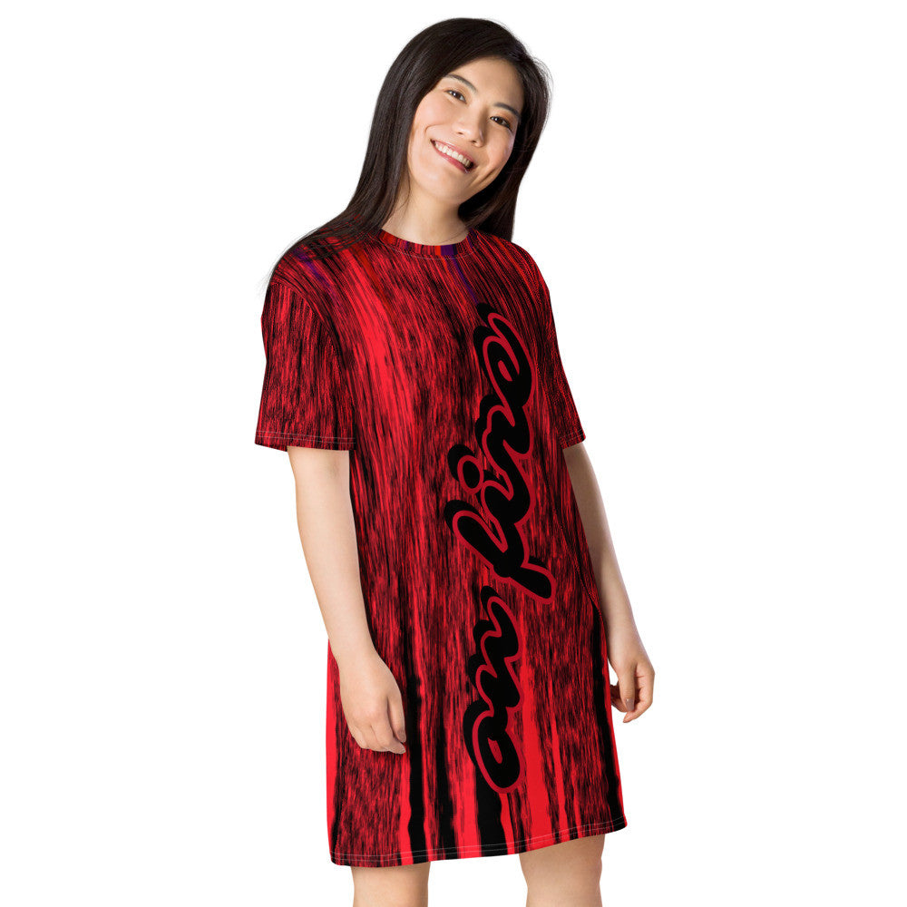 ON FIRE T-shirt Dress by Gianneli-5