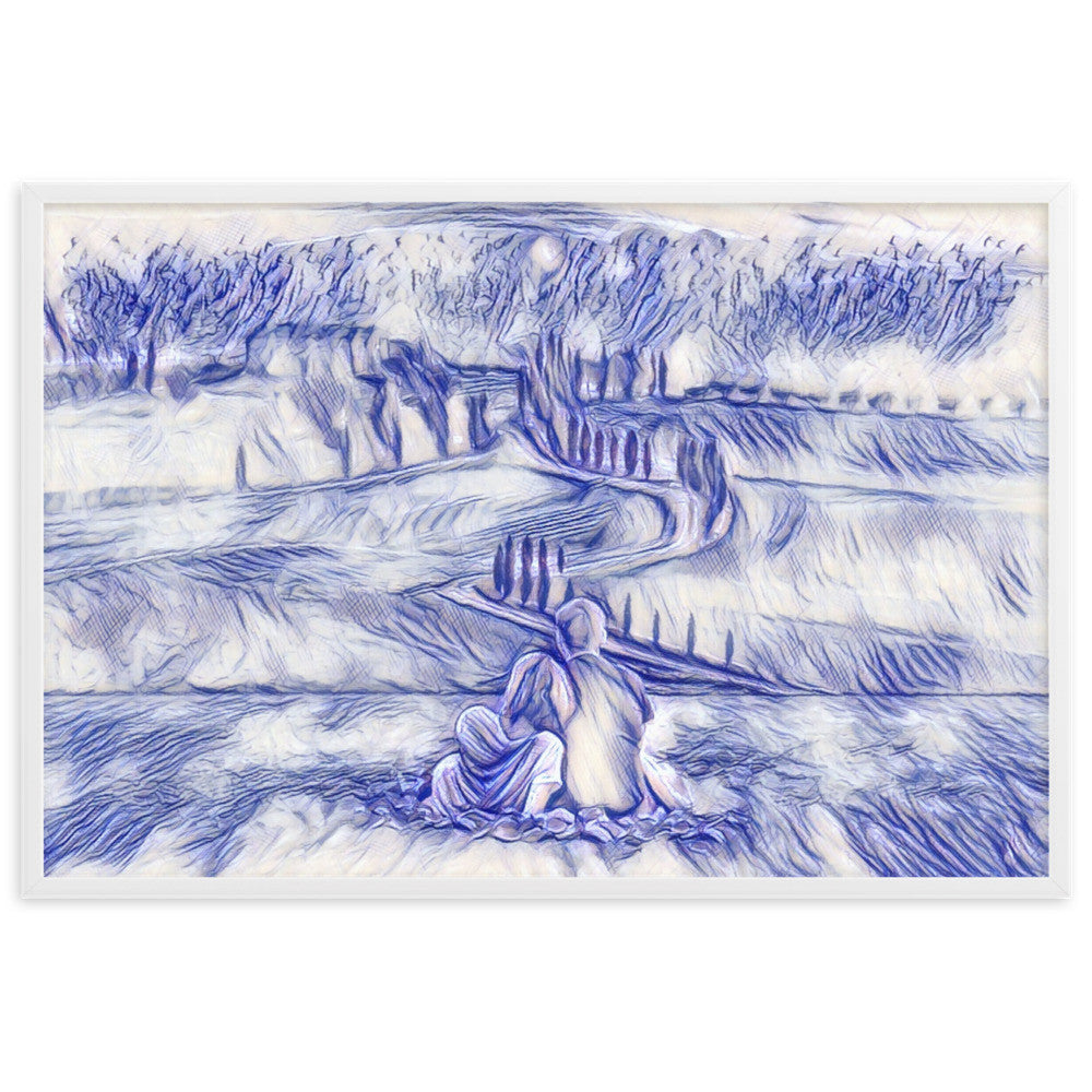 SEEING THE DAWN THROUGH THE DREAM SUPERIOR Framed Poster-0