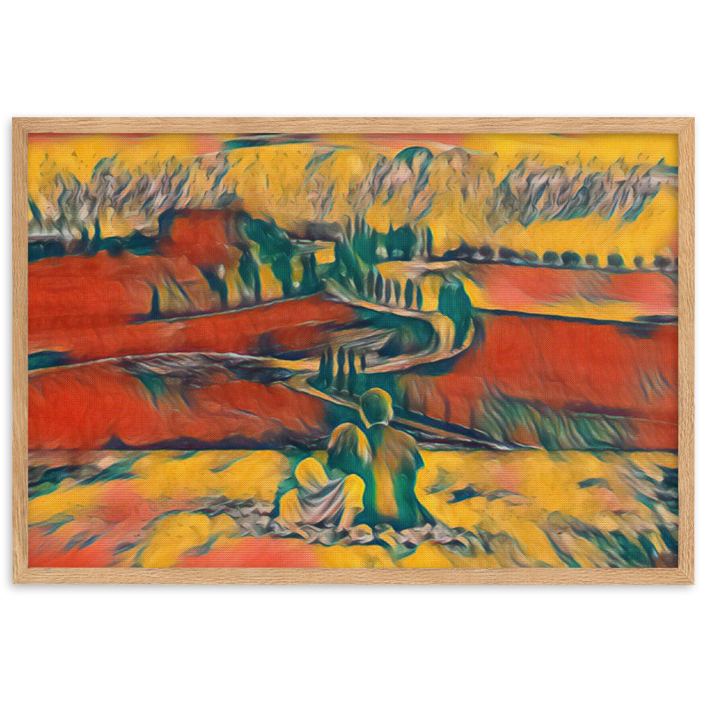 SEEING THE DAWN THROUGH THE DREAM SUPERIOR Framed Poster-0