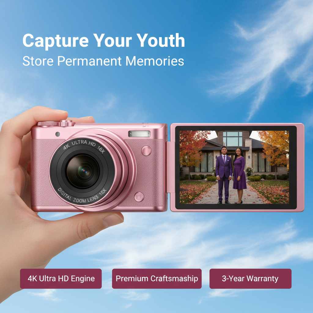 Digital Camera Home Travel SLR Camera Student Entry-level Mirrorless Camera With Camera Card Camera