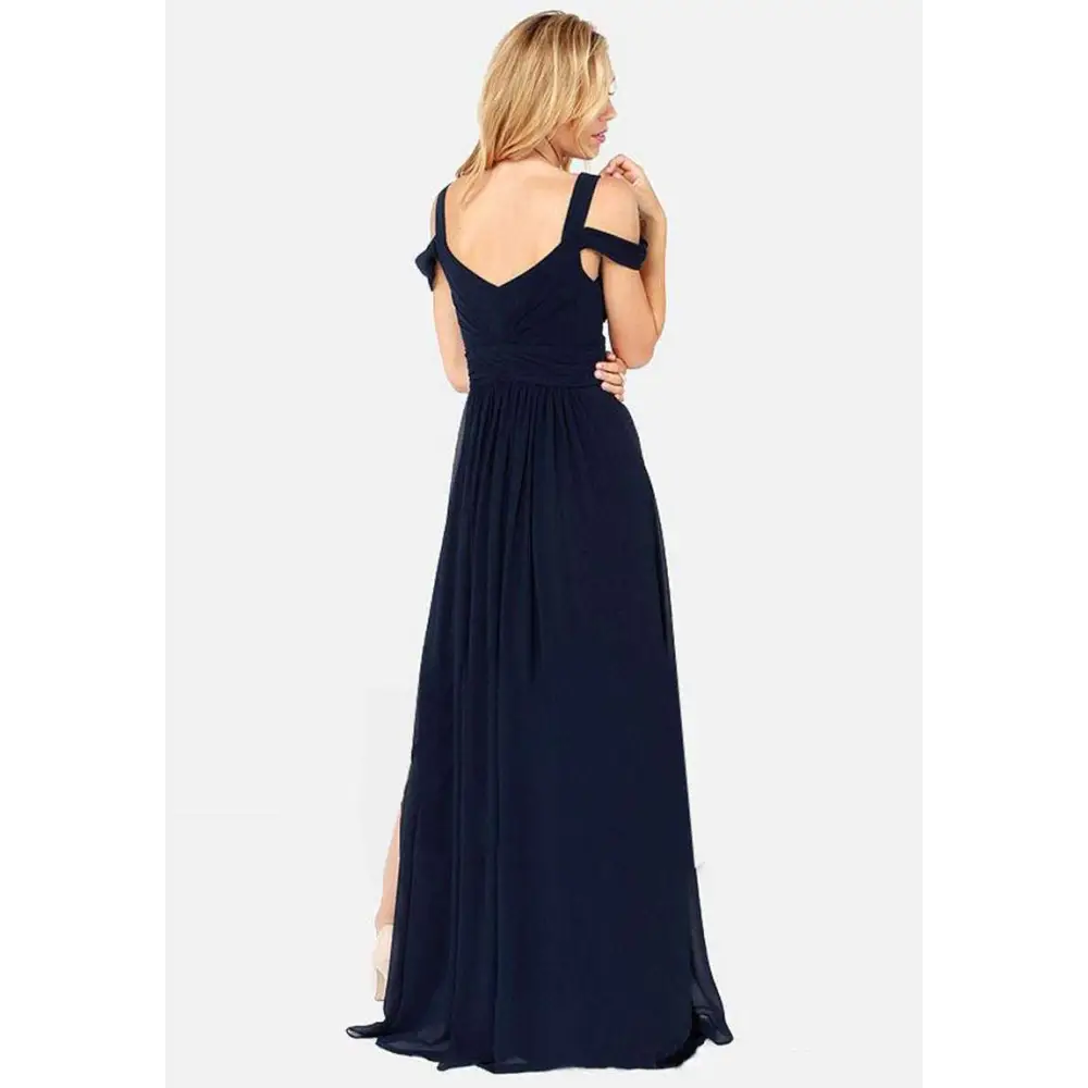 Floor Length Elegant Greek Style Maxi Dress