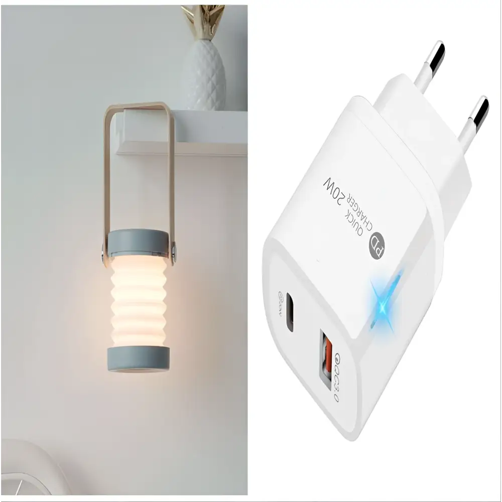 Foldable Touch Dimmable Portable Lantern Night Light