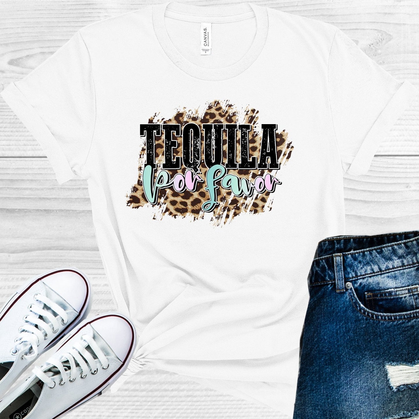 Tequila Por Favor Graphic Tee