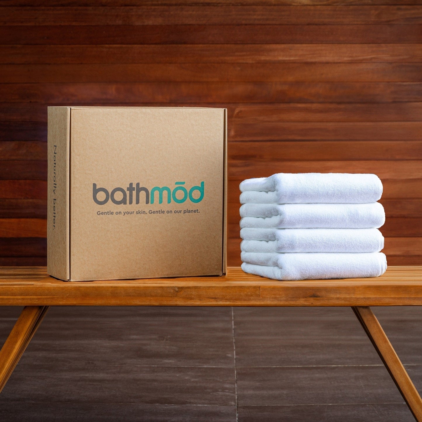 Luxury Organic Bath Mats (Four Pack)-0
