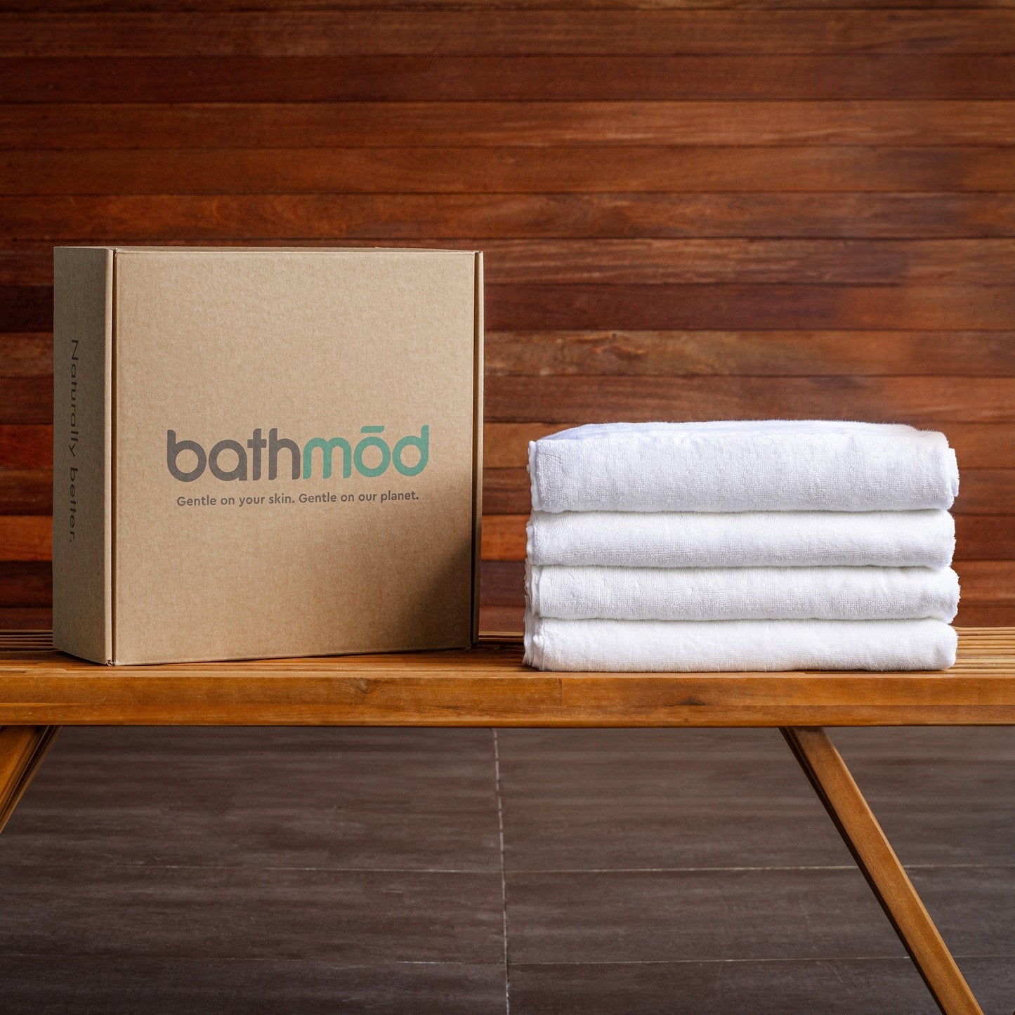 Luxury Organic Bath Towels (Four Pack)-0