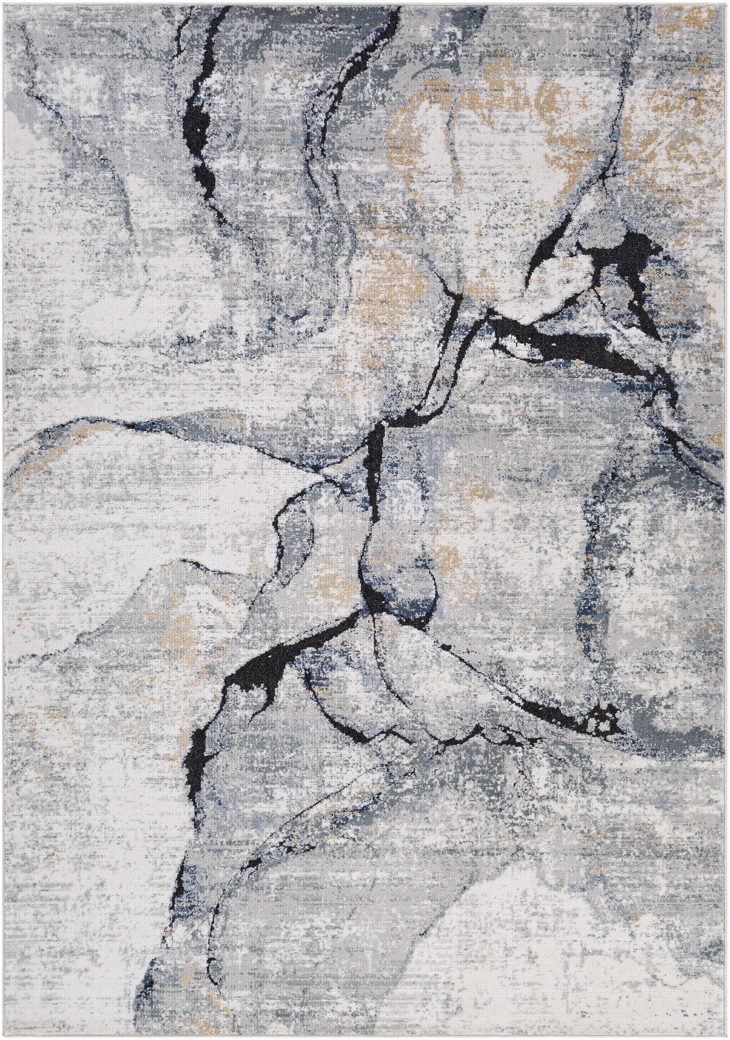 Fremantle Gray Marble Rug-4