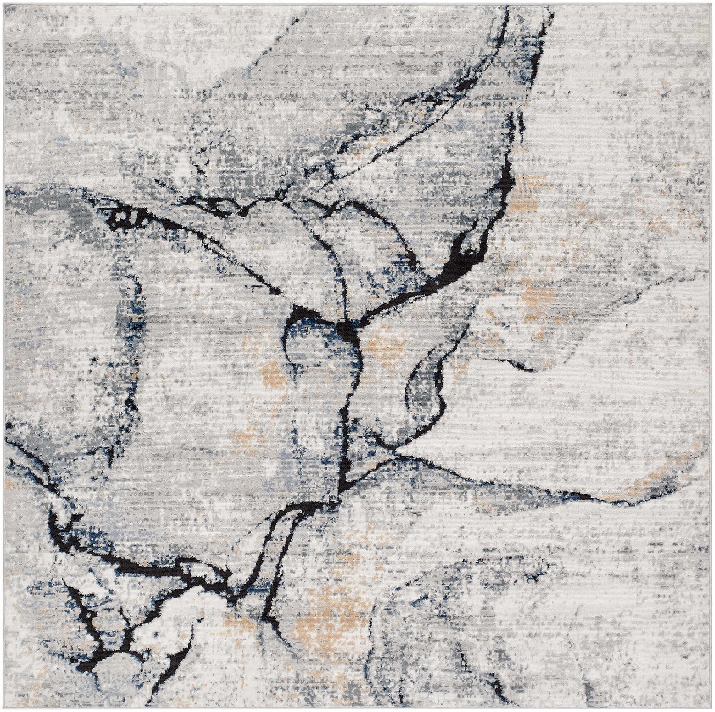 Fremantle Gray Marble Rug-8