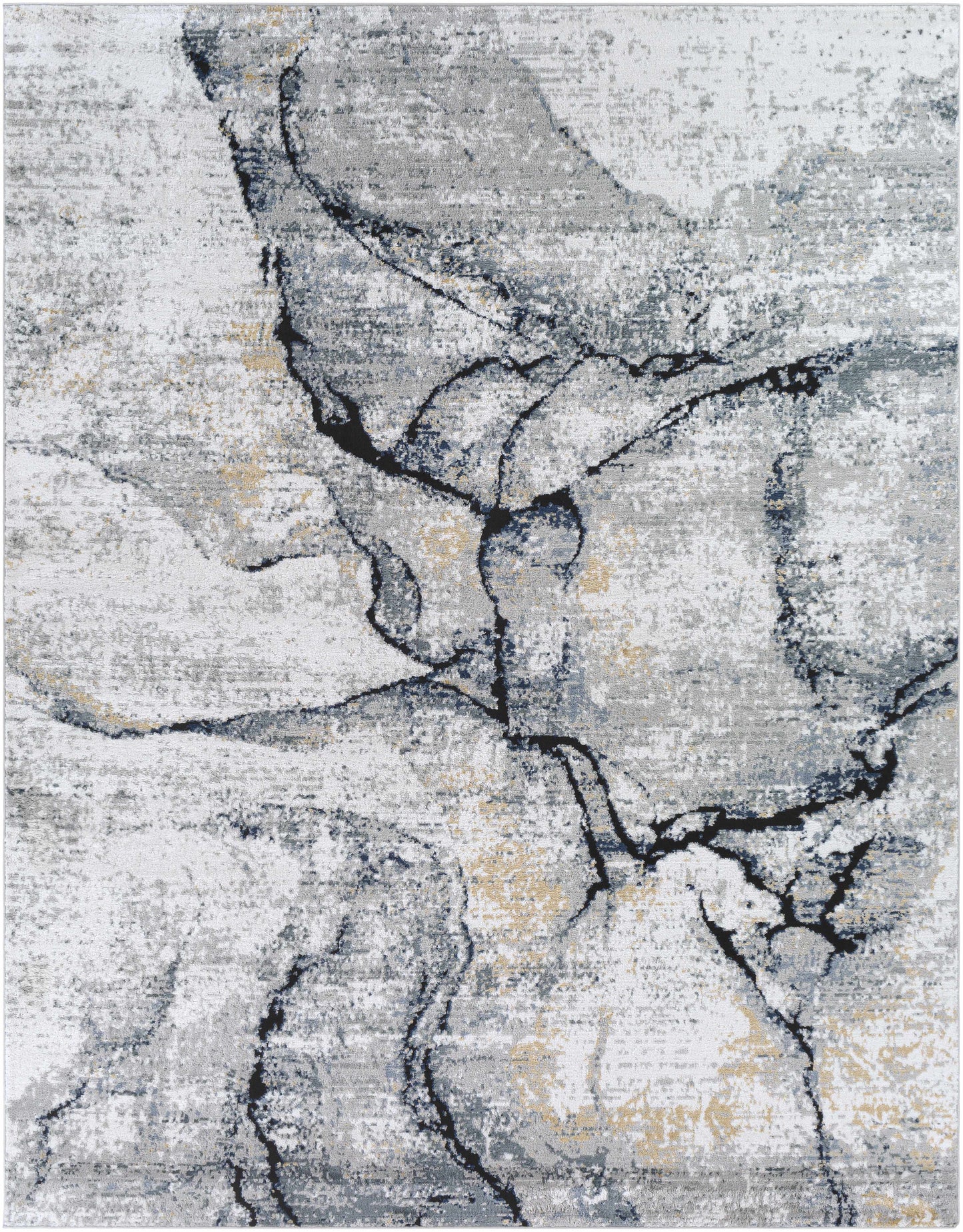 Fremantle Gray Marble Rug-3