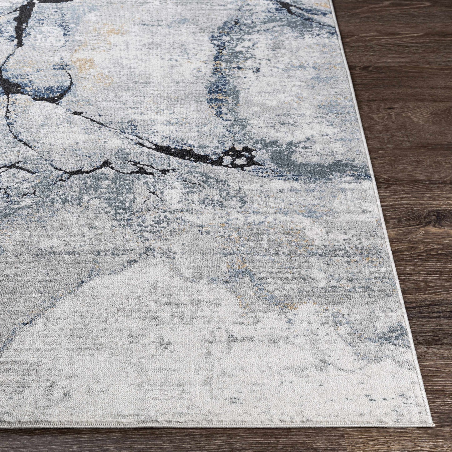 Fremantle Gray Marble Rug-2