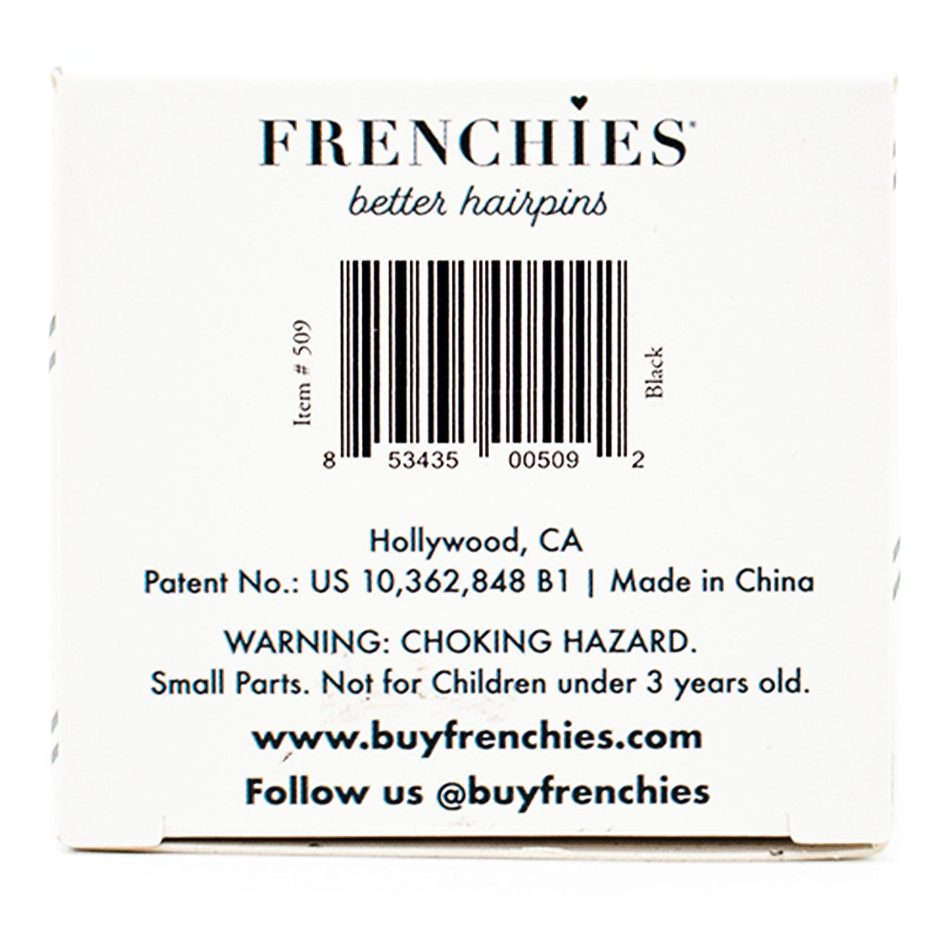 Frenchies Propack Black Small 2" 100pcs-2