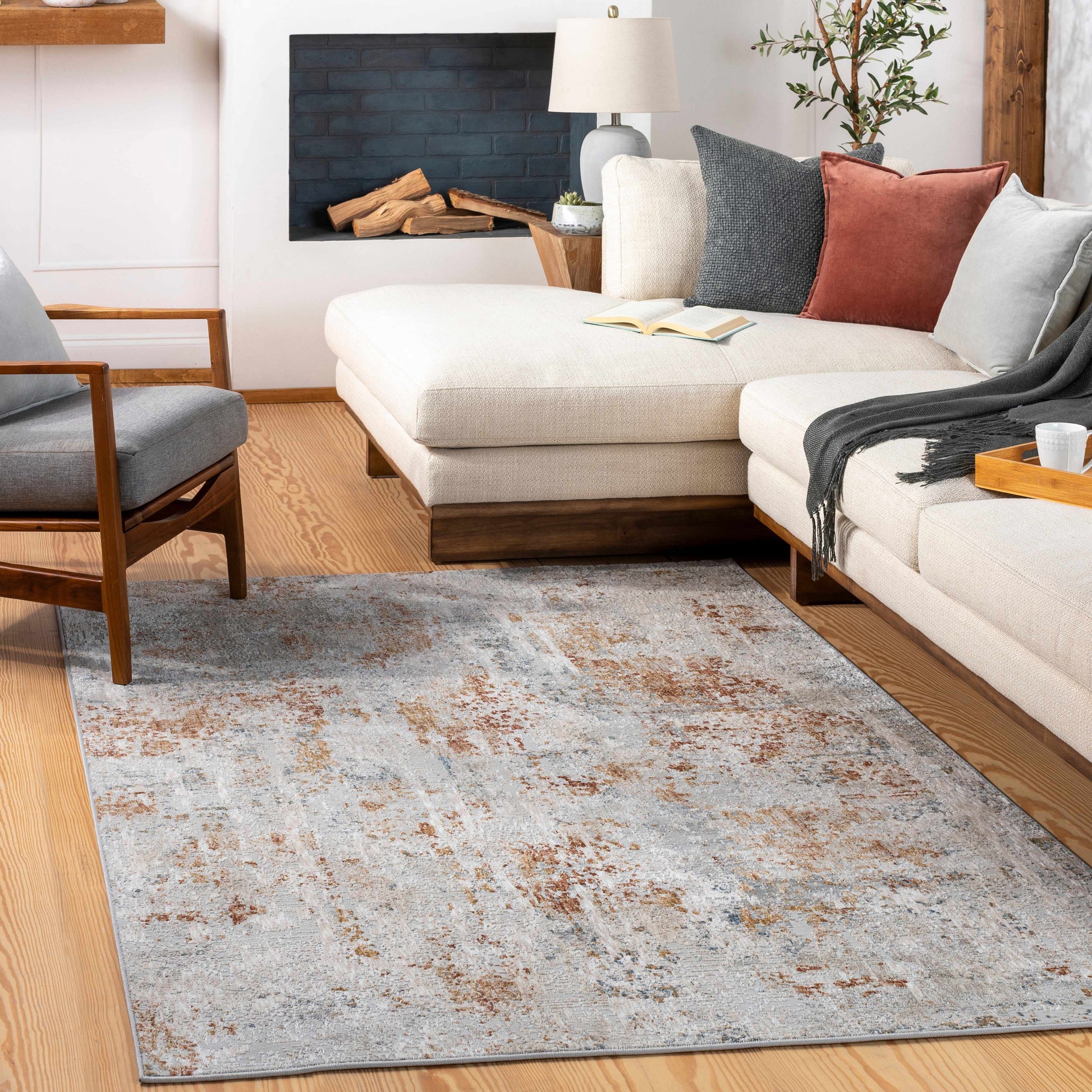 Fulham Textured Luxe Area Rug-1