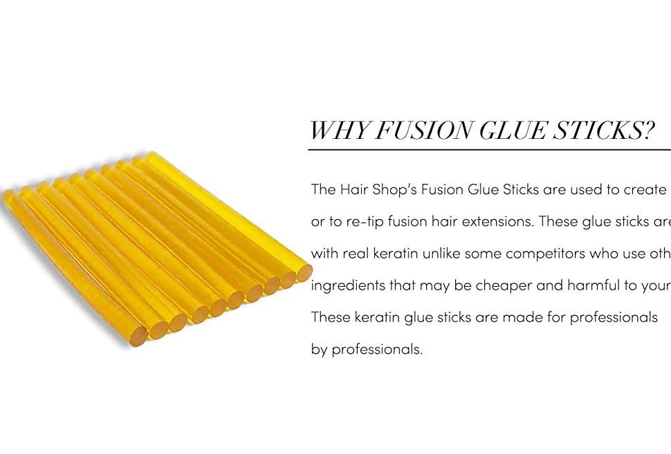 Fusion Hair Extensions Glue Sticks 12 PCS/Pack