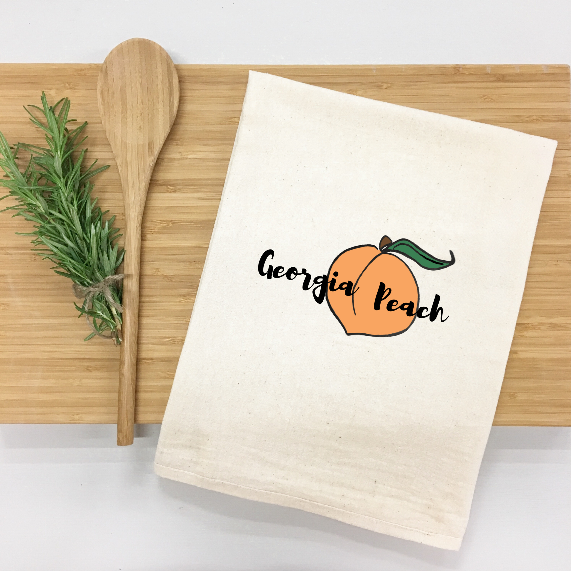 Georgia Peach Kitchen Towel-0
