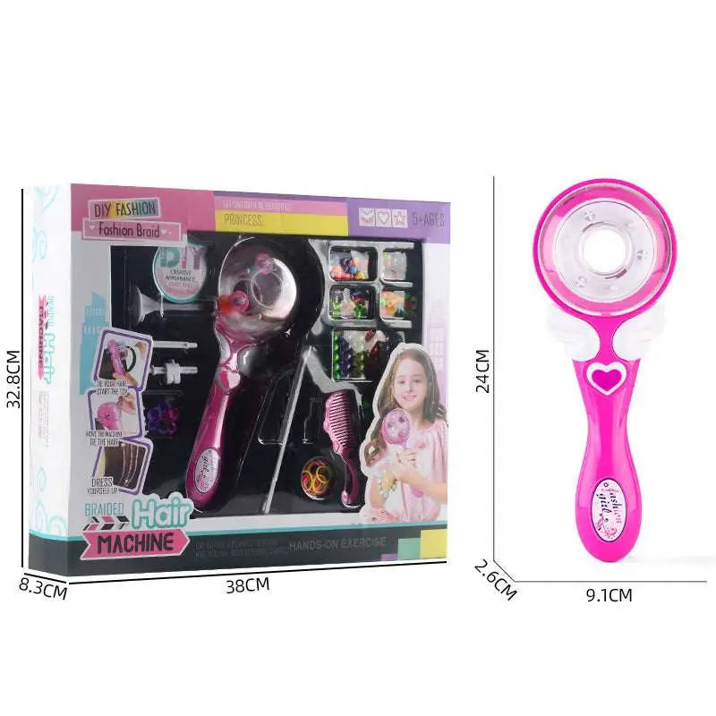 Girls Electric Automatic Hair Braid Fashion Toy