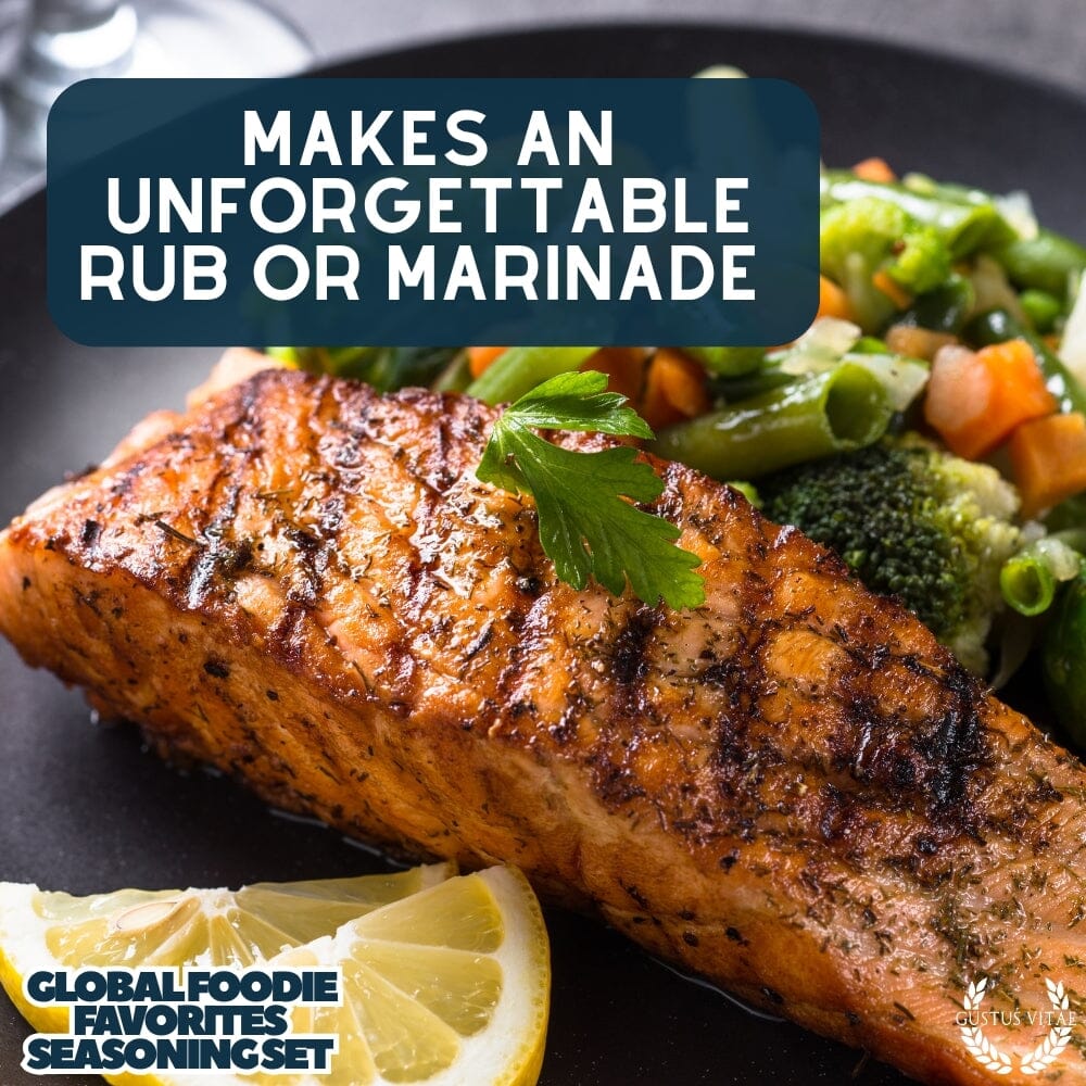Global Foodie Favorites | World-Spanning 6 Pack Collection | Authentic Gourmet Seasonings and Spice Blends-2