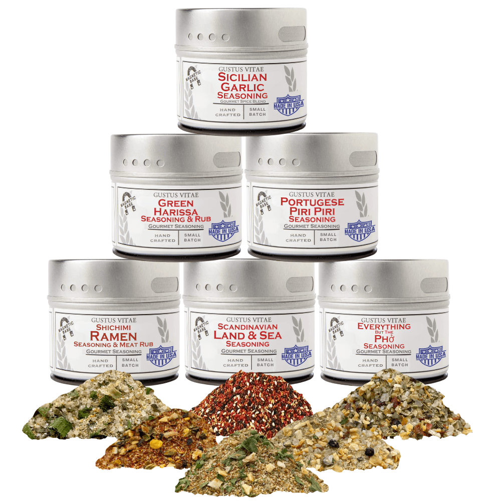 Global Foodie Favorites | World-Spanning 6 Pack Collection | Authentic Gourmet Seasonings and Spice Blends-0