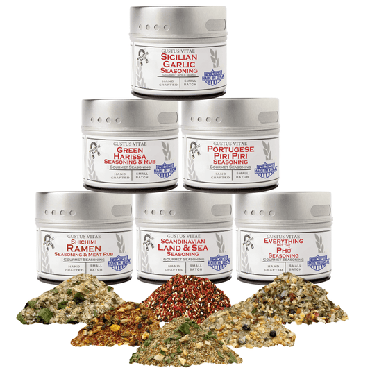 Global Foodie Favorites | World-Spanning 6 Pack Collection | Authentic Gourmet Seasonings and Spice Blends-0