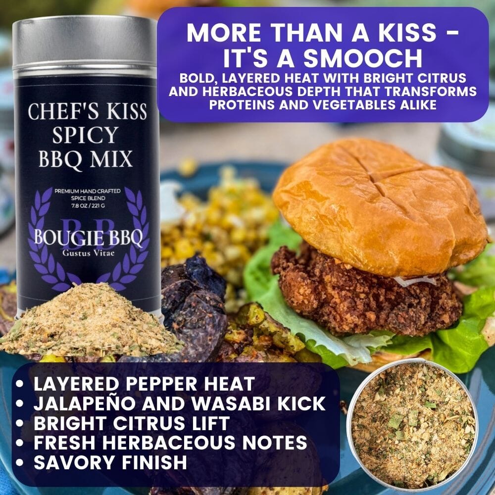Global Gourmet Bougie BBQ Seasonings | Set of 8 XL Tins-4