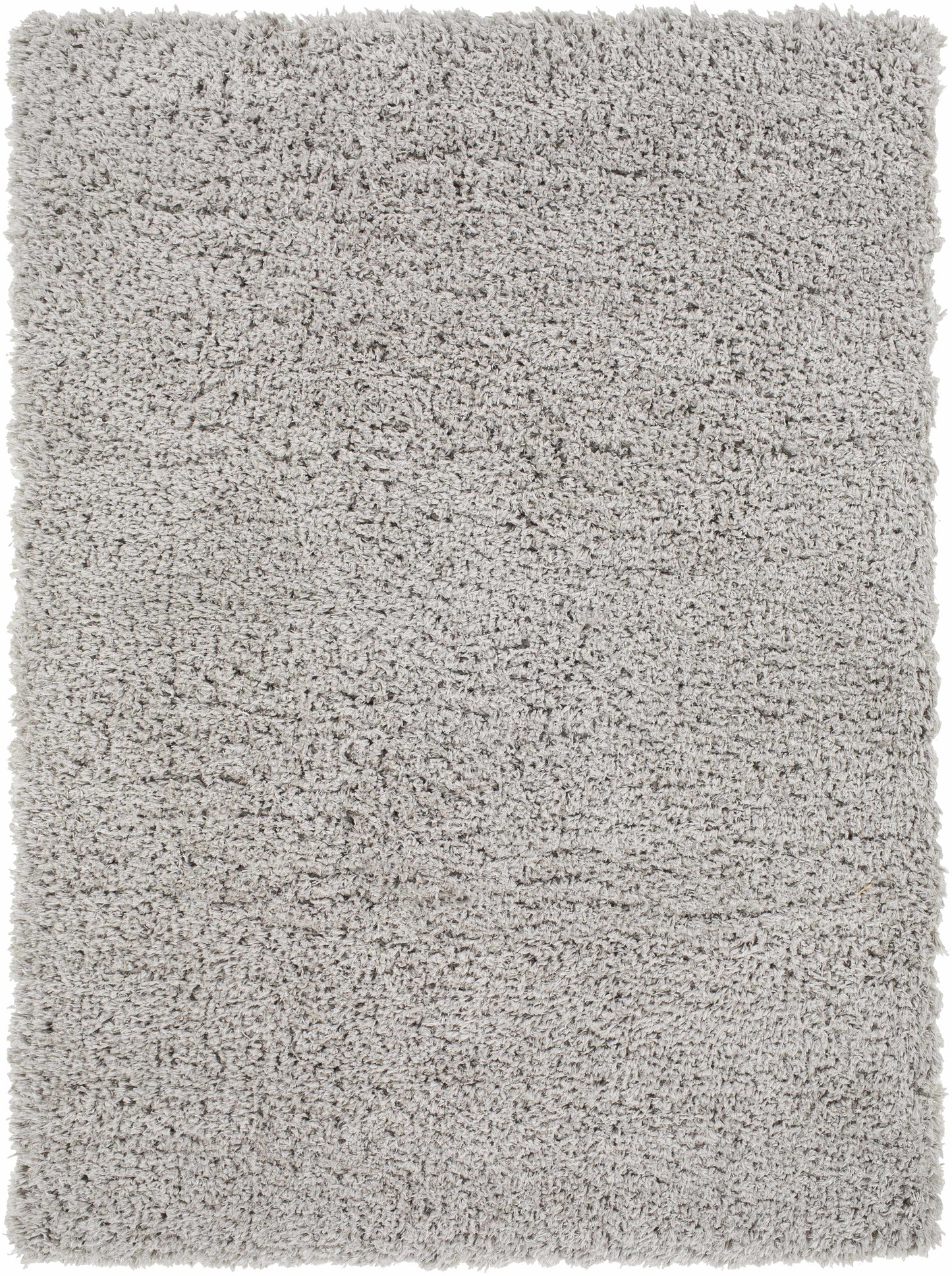 Siari Solid Medium Gray Shag Rug-0