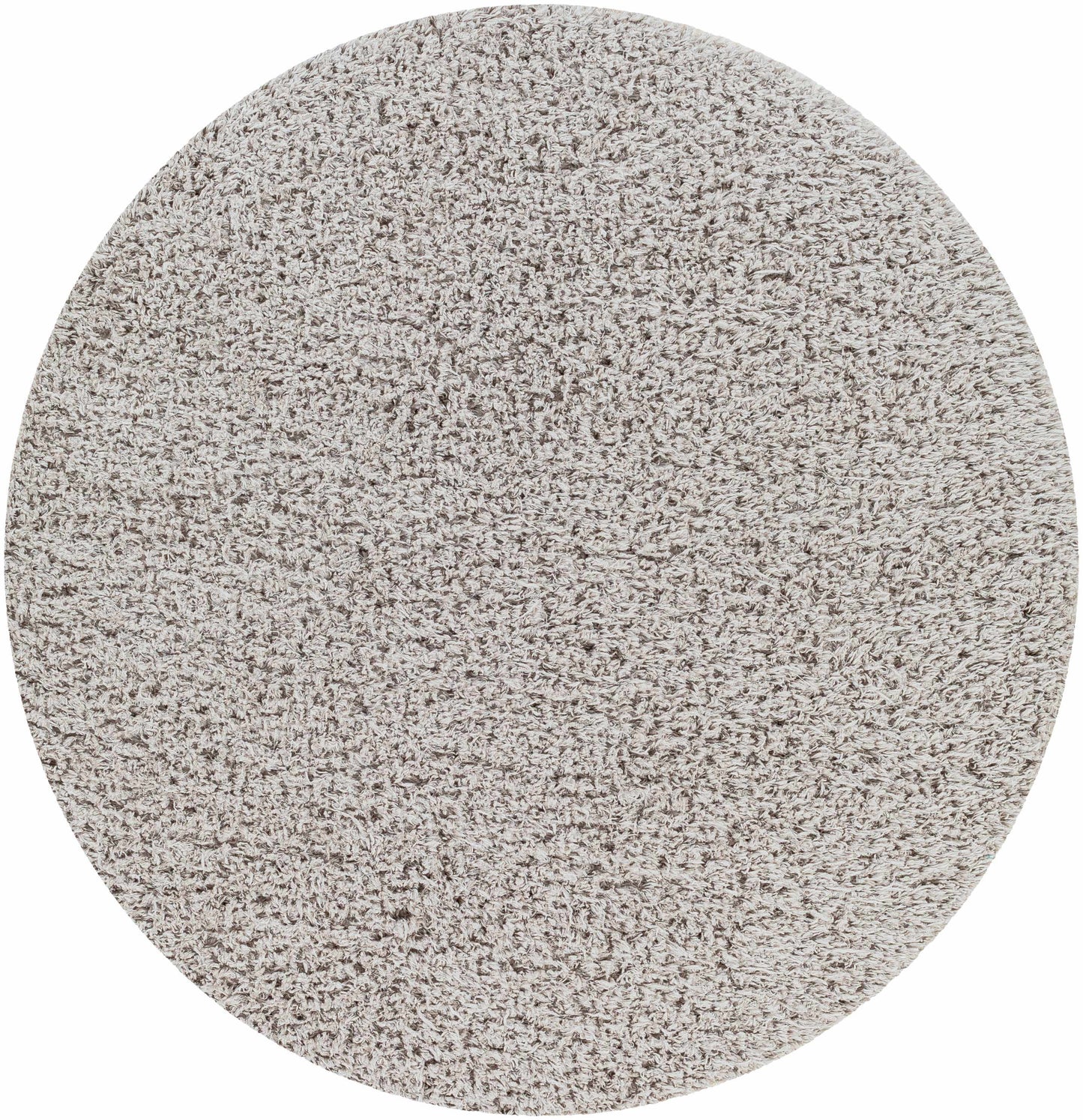 Siari Solid Medium Gray Shag Rug-5