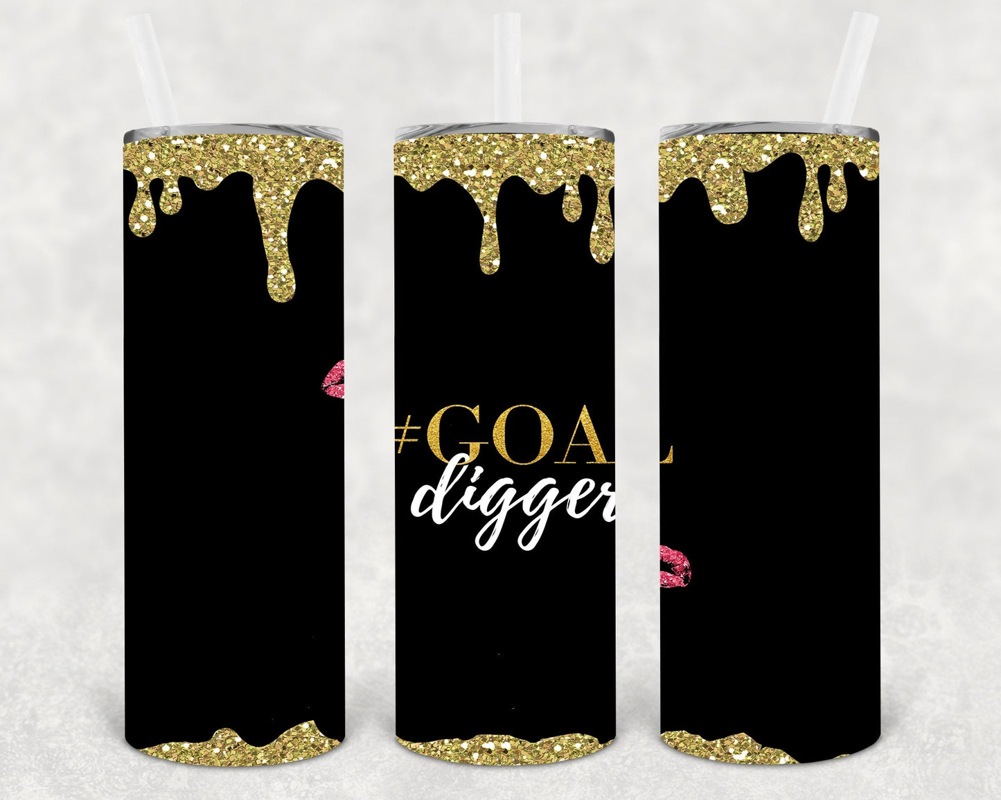 Goal Digger 20 oz Skinny Tumbler