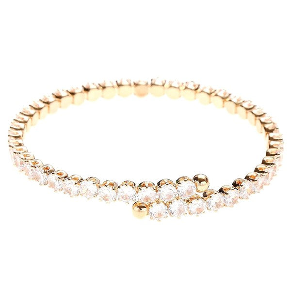 gold bracelet with pink colored rhinestones pink translucent crystals silver tennis bracelet