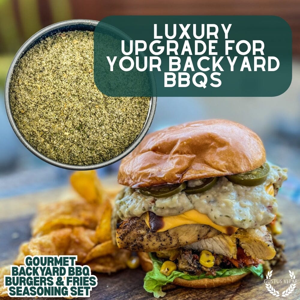 Gourmet Backyard BBQ Burgers & Fries Seasoning Set - Six Pack-1