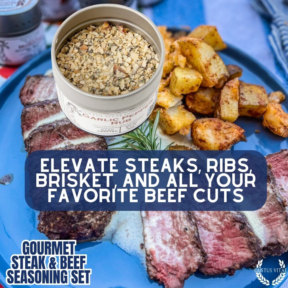 Gourmet BBQ Steak &  Beef Seasoning Gift Set - Six Pack-1