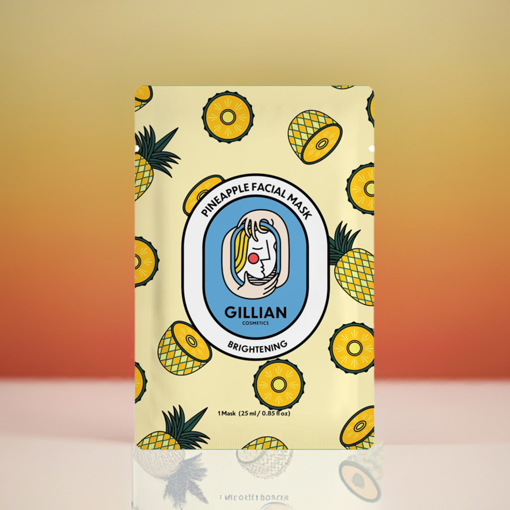 Gillian Cosmetics Pineapple (Brightening) Sheet Mask-2