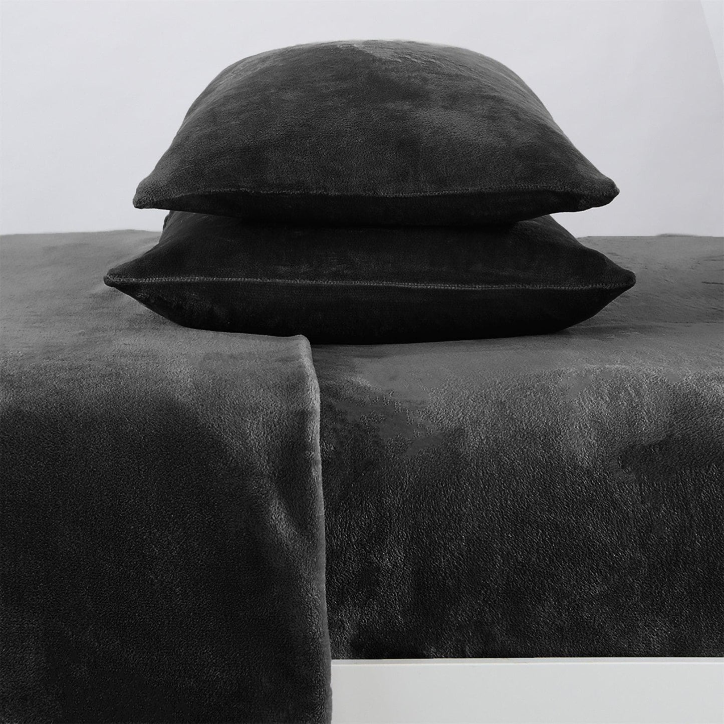Solid Plush Sheet - Velvet Luxe Collection