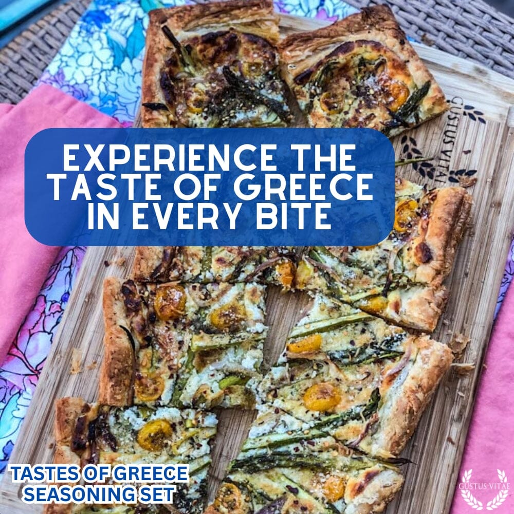 Greek Seasoning Gift Set - Tastes of Greece - Artisanal Spice Blends Six Pack-1