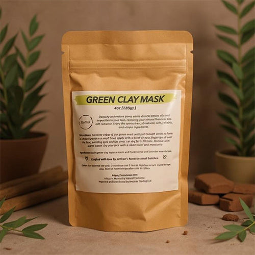 Green Clay Mask | Pore-Refining Facial Detox