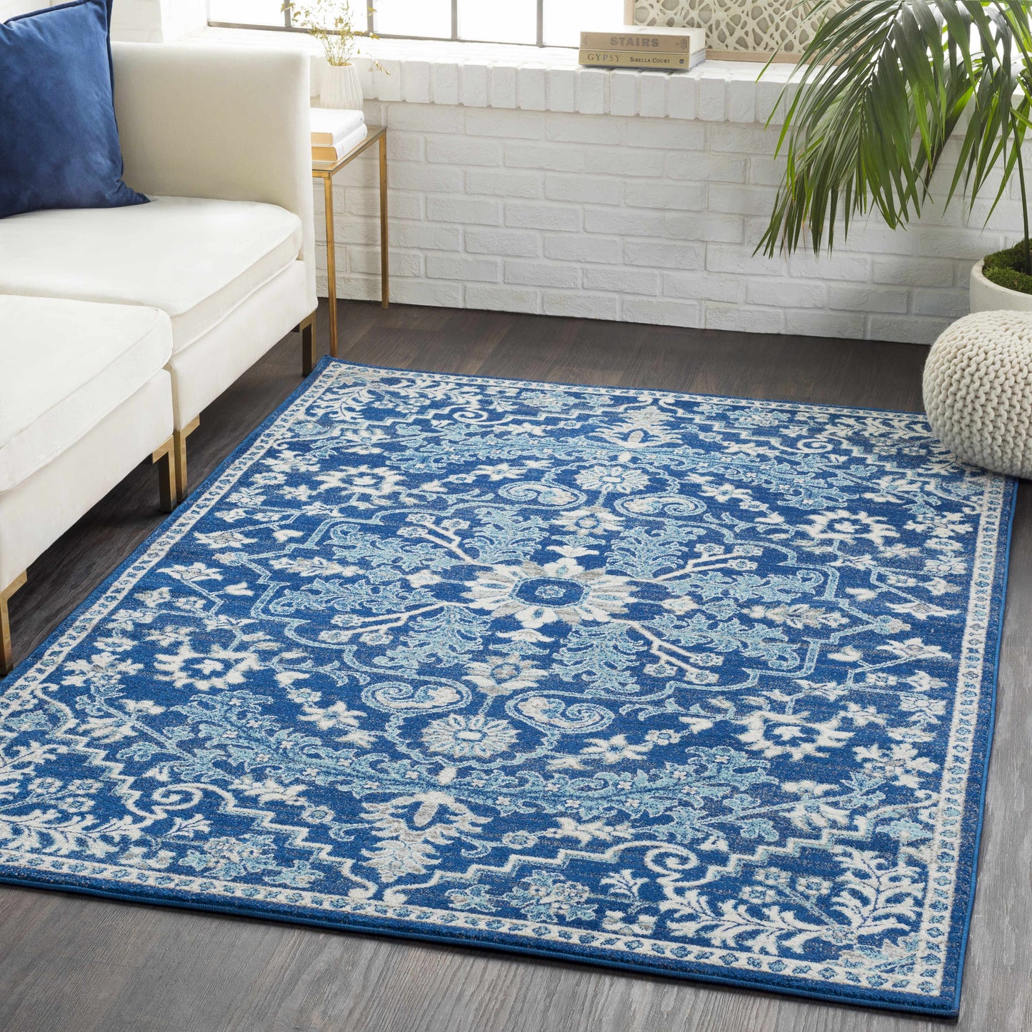 Blue Bodrum Area Rug-1