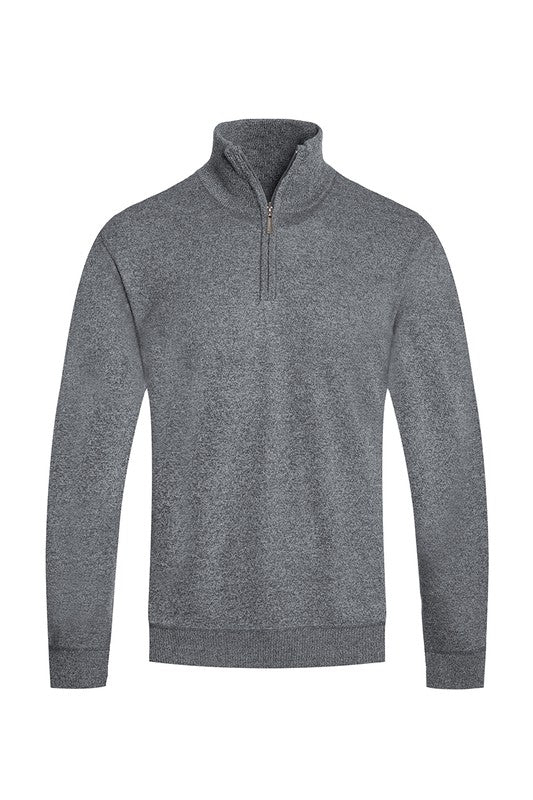 Men's Quarter Zip Sweater
Knit Sweater
Standard Pockets
Collar and Cuffs
Regular Fit
Model is 5'11 wearing a Large


Men's Quarter Zip Sweater color options: White, Brown, Maroon, Black, Grey, Navy Blue and Charcoal colors ~*
Made In: Imported