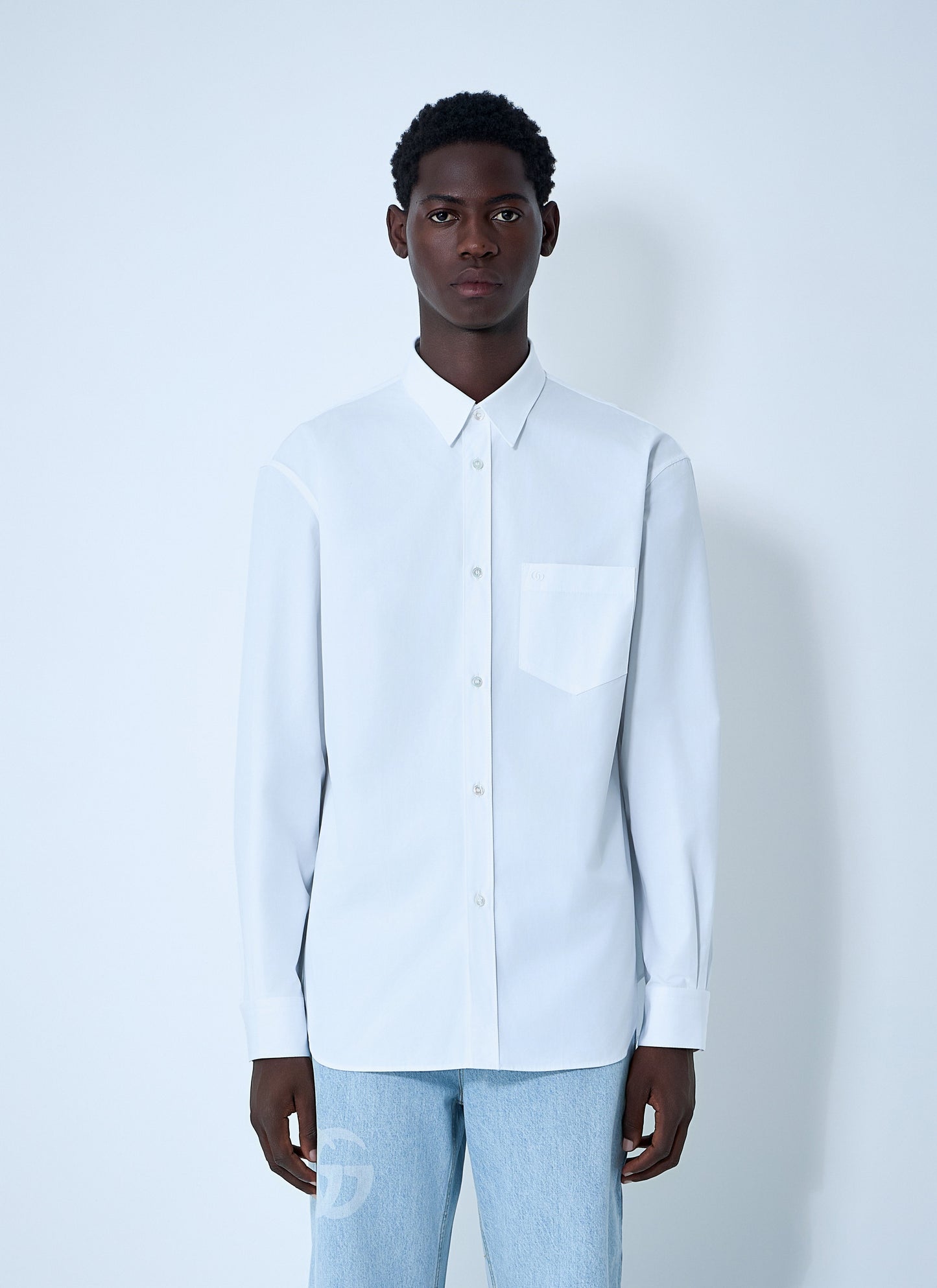 Gucci Men Button-Down Shirt