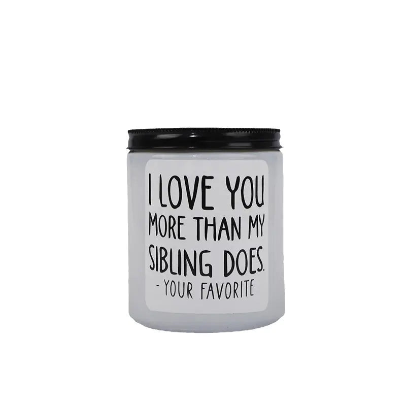 Custom Lavender Scented Soy Candle in Glass Cup