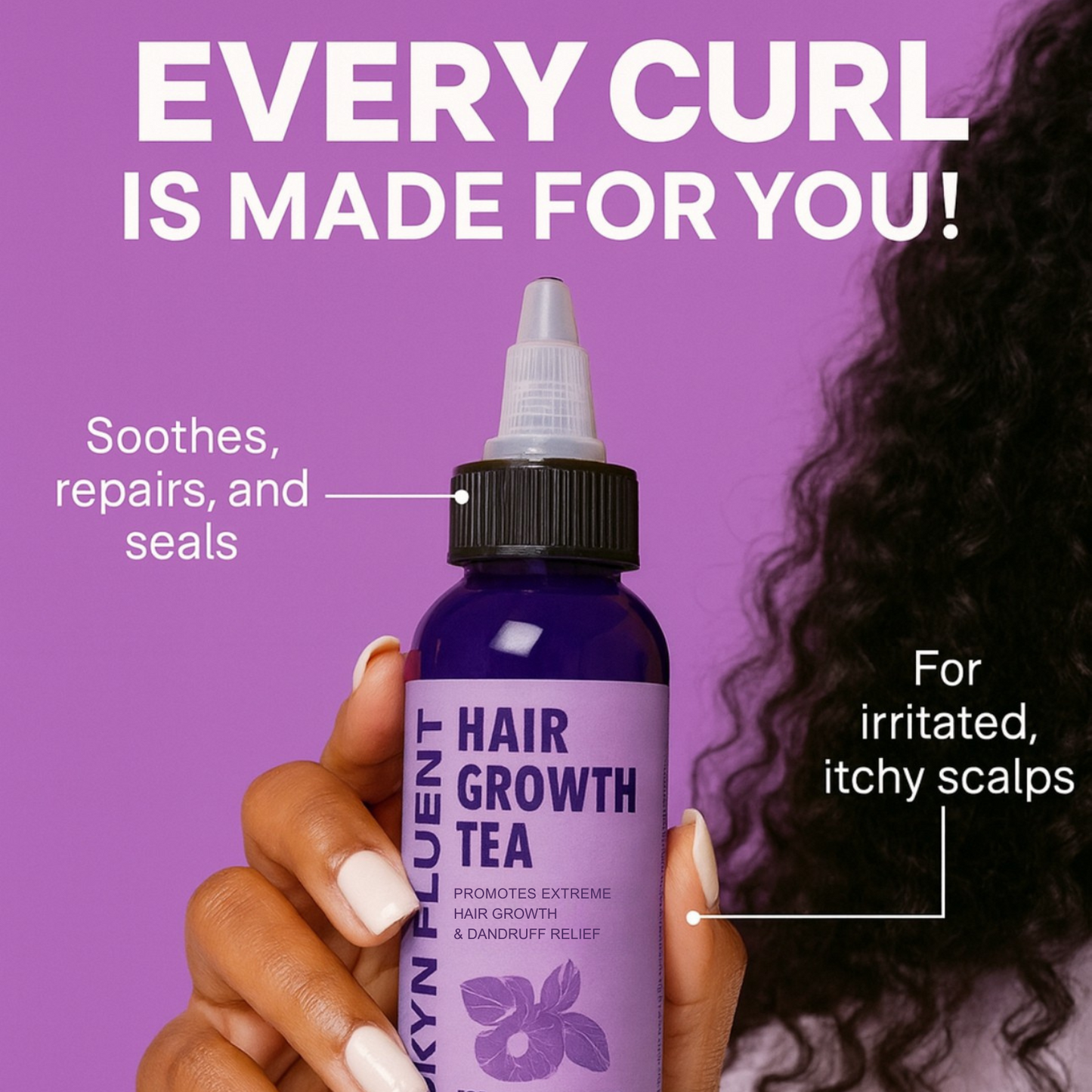 Fenugreek & Rosemary Hair Growth Tea | Strengthen Roots & Boost Growth-1