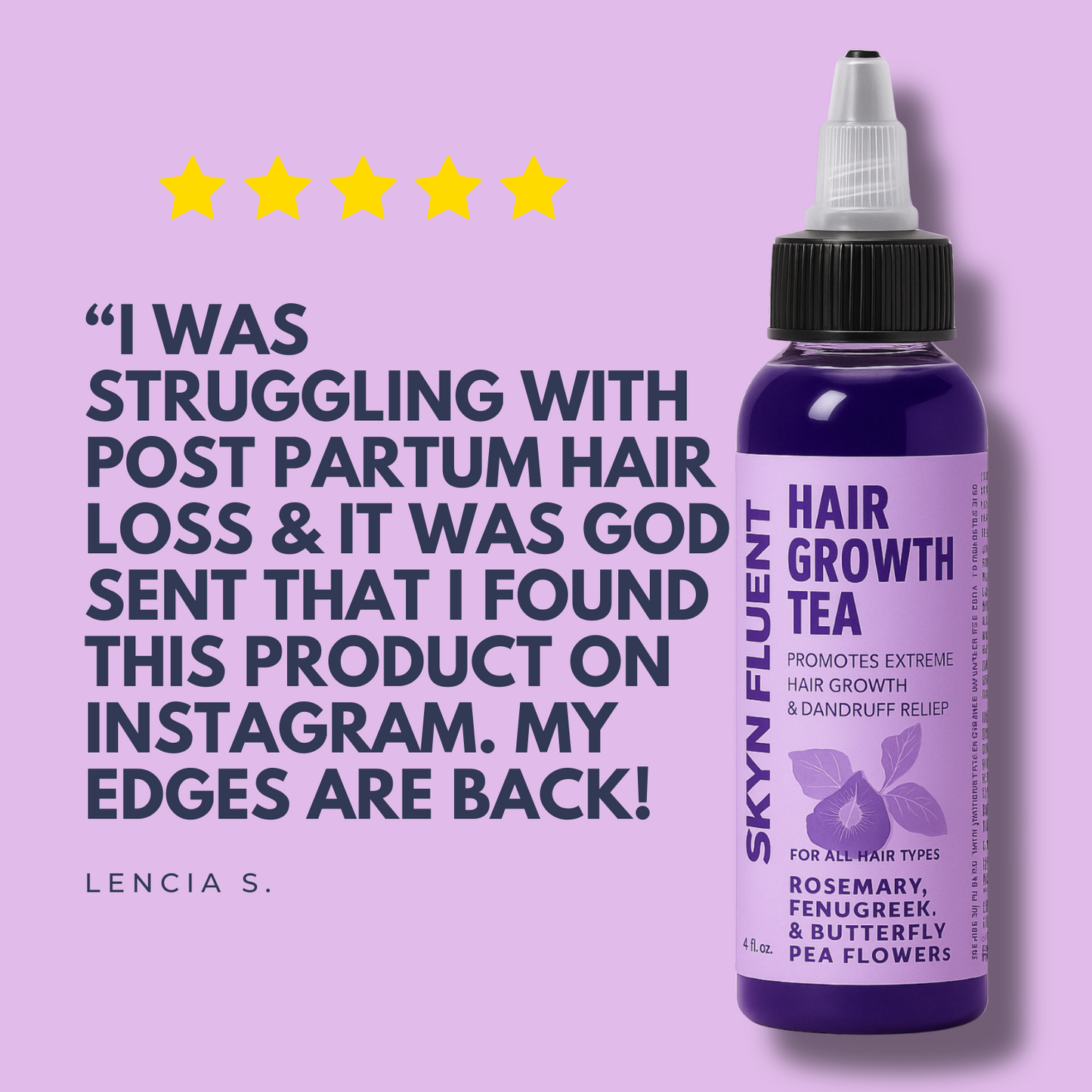Fenugreek & Rosemary Hair Growth Tea | Strengthen Roots & Boost Growth-3