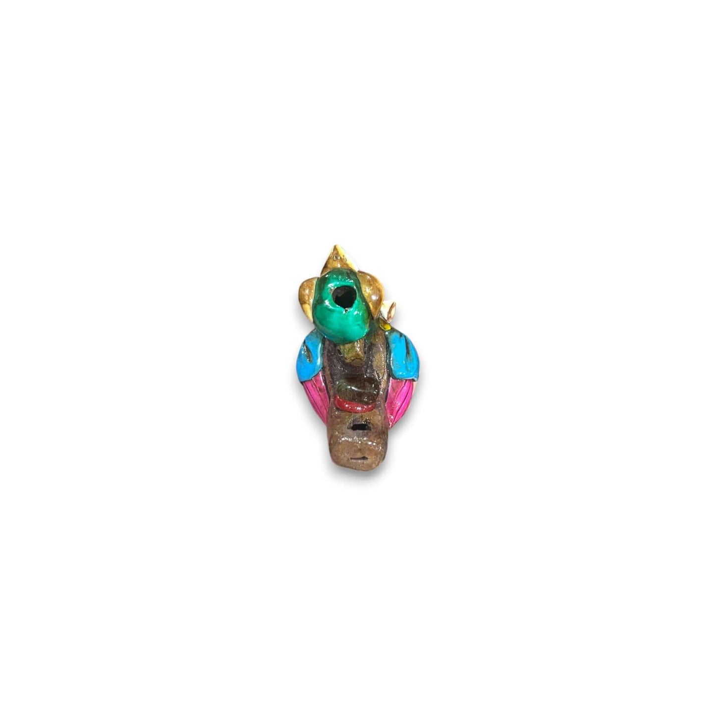 Small Aztec Bird Whistle | Handcrafted Cultural Ceramic Decor