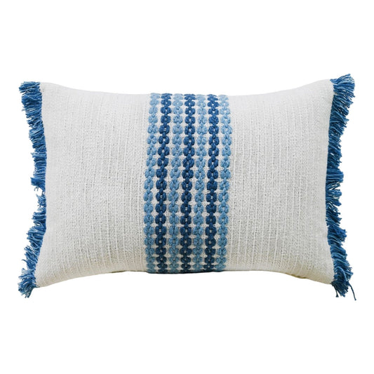 Handloom Woven Decorative Pillow, 14''X20''