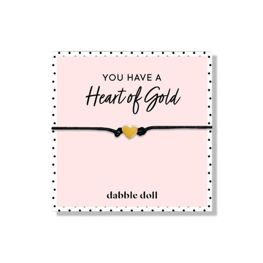 Heart Bracelet with Gift Box, Friendship Gift