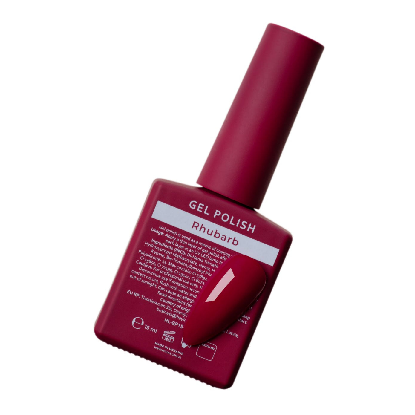 HEYLOVE - Gel Polish Rhubarb, 15ml-2