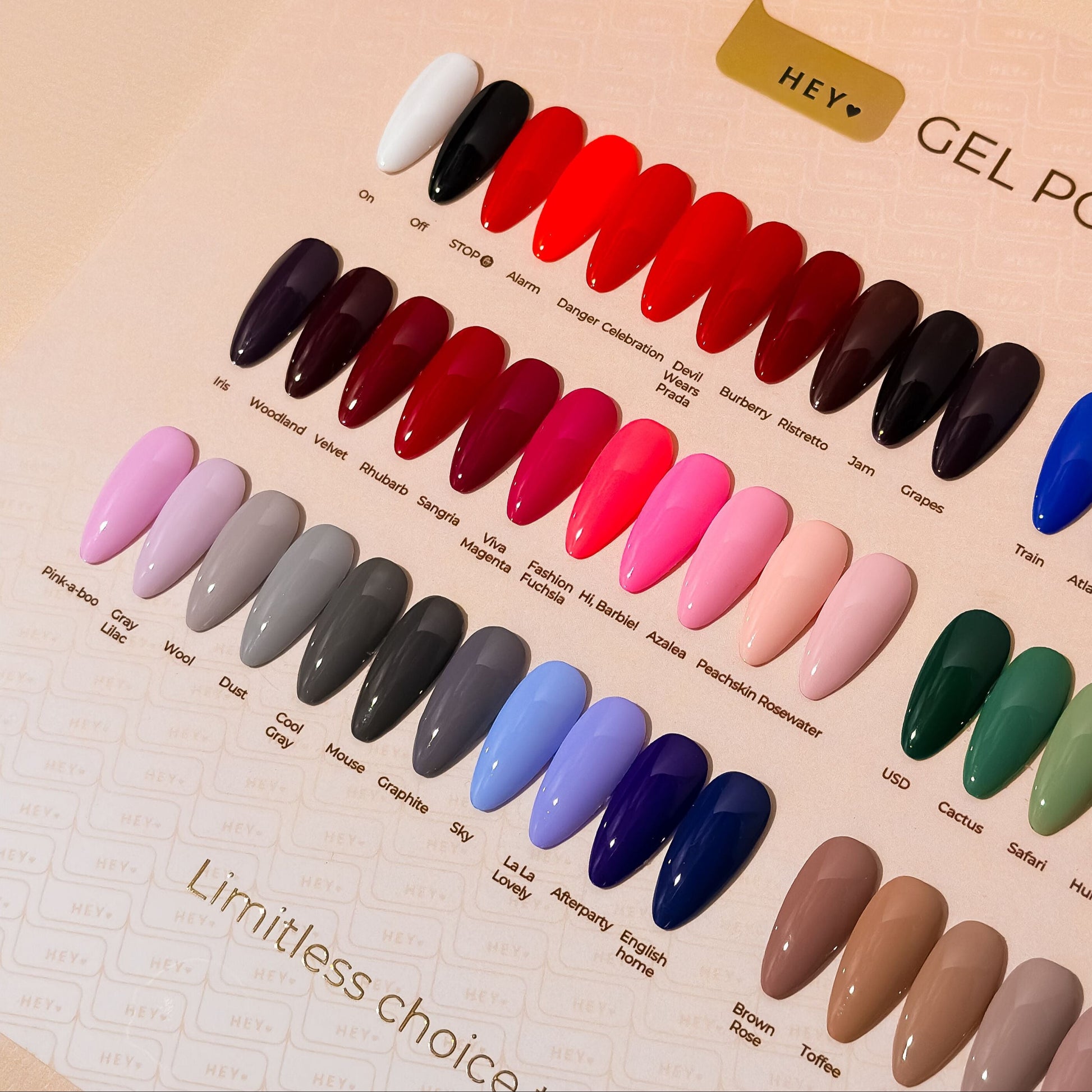 HEYLOVE - Gel Polish Danger, 15ml-3