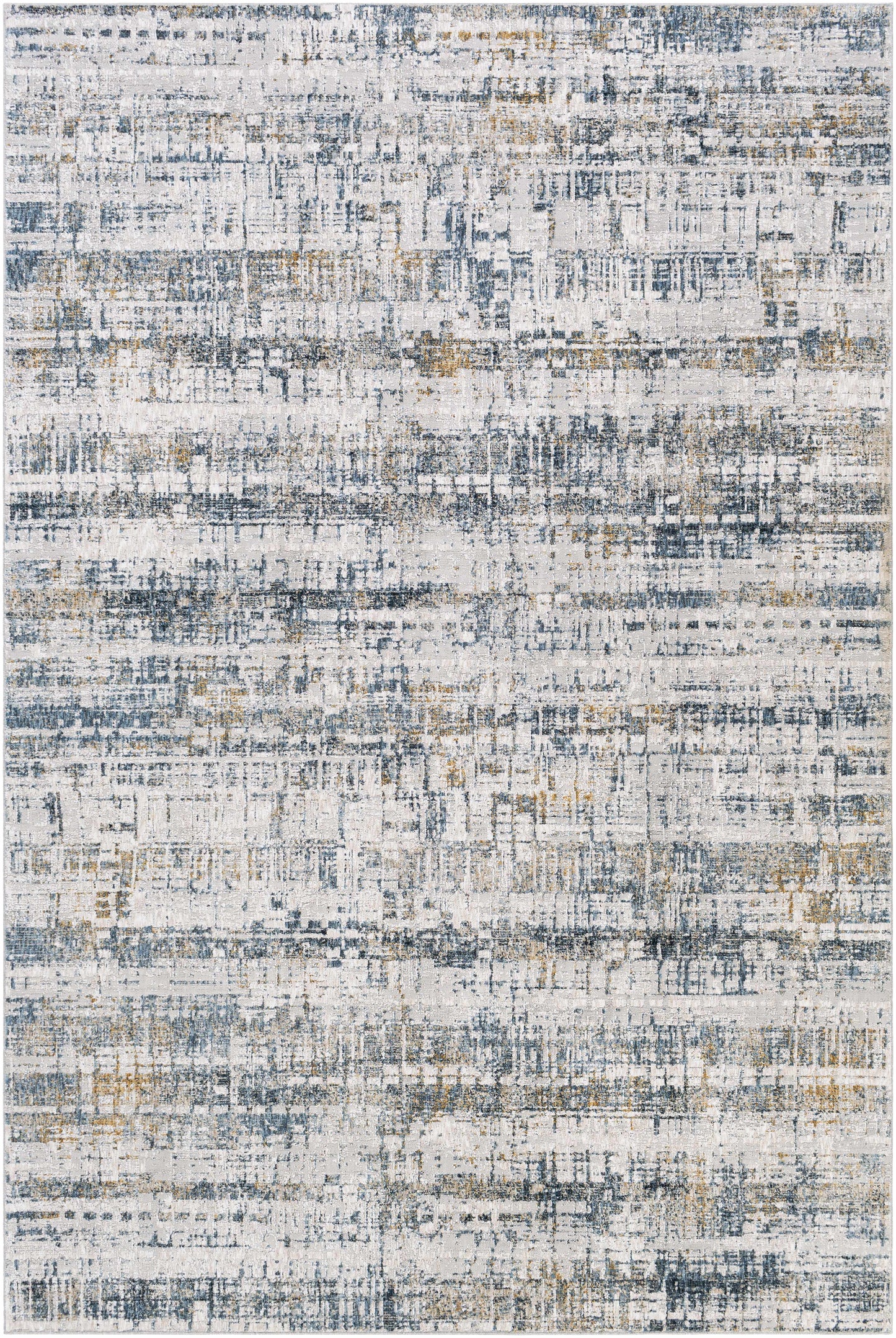 Hughesdale Distorted Lines Luxe Area Rug-0
