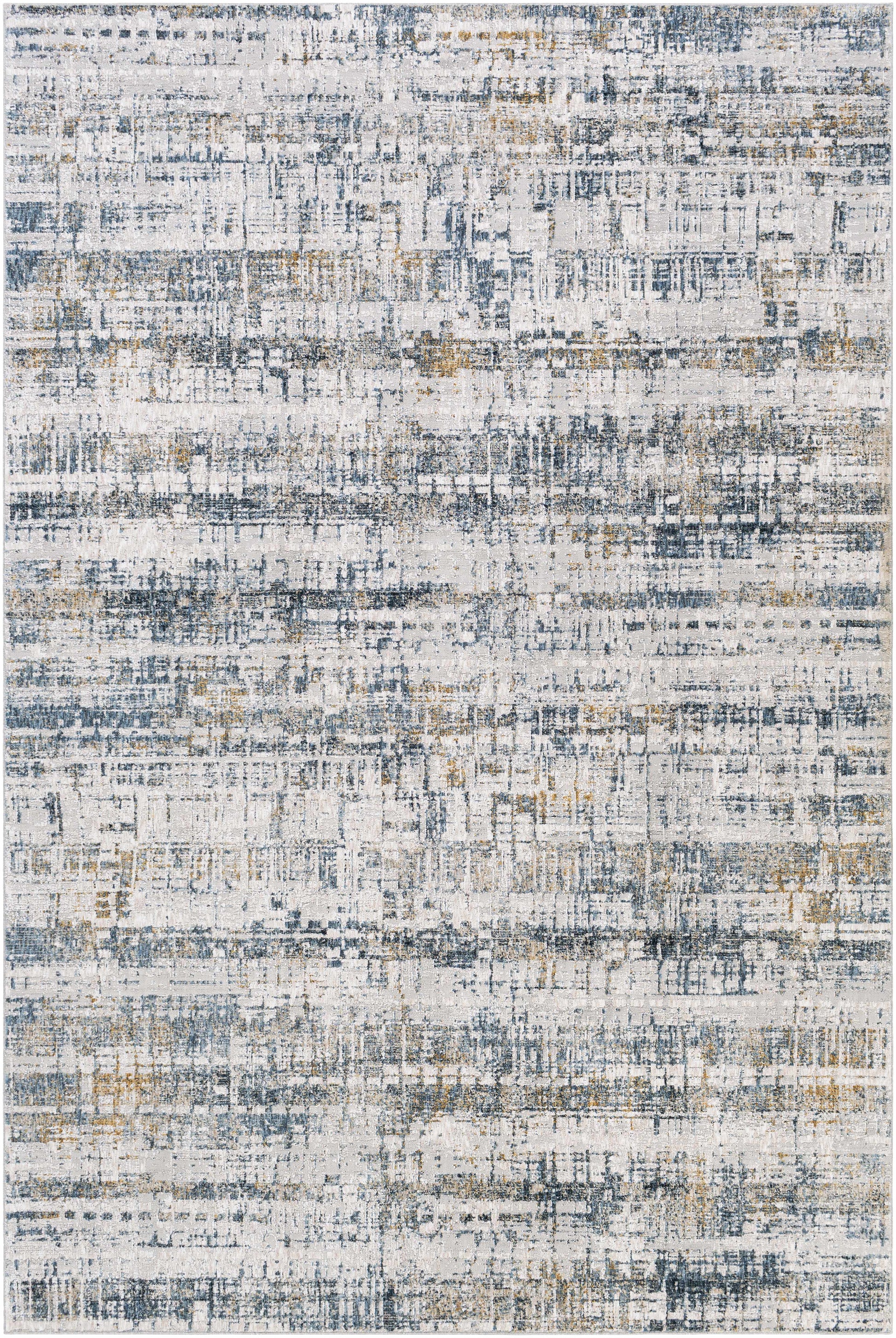 Hughesdale Distorted Lines Luxe Area Rug-0